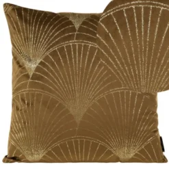 Poszewka 45 x 45 Dekoracyjna Velvet BLINK21 Brązowy