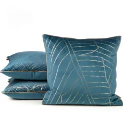 Poszewka 45 x 45 Dekoracyjna Velvet MUSA1 Gran + Zł