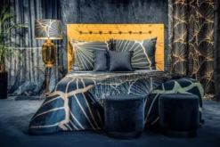 Poszewka 45 x 45 Dekoracyjna Velvet MUSA1 Gran + Zł