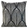 Poszewka 45 x 45 Dekoracyjna Velvet Blink27 Grafit