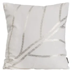 Poszewka 45 x 45 Dekoracyjna Velvet Blink 38 Biały
