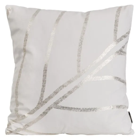 Poszewka 45 x 45 Dekoracyjna Velvet Blink 38 Biały