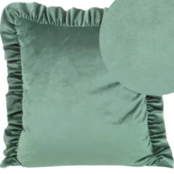 Poszewka 45 x 45 Dekoracyjna VELVET 35/E Miętowy