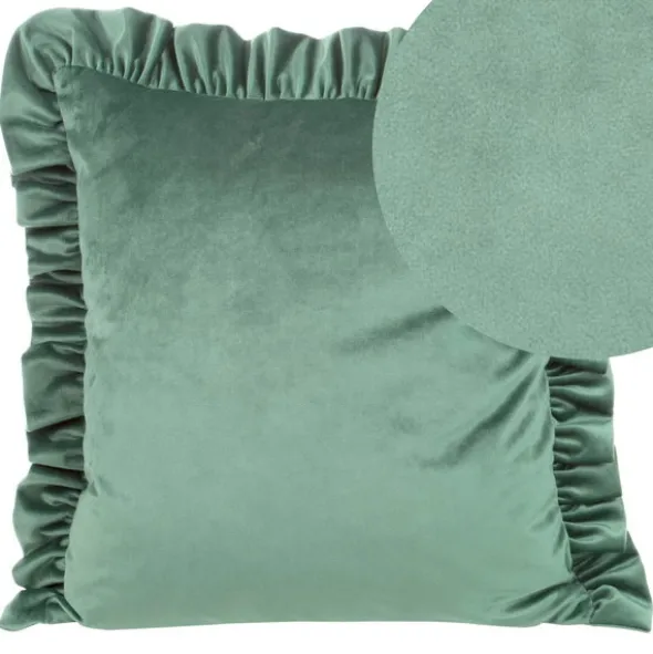 Poszewka 45 x 45 Dekoracyjna VELVET 35/E Miętowy