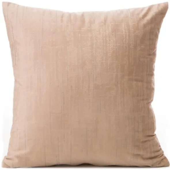 Poszewka 40 x 40 Dekoracyjna Velvet Marsala Beż