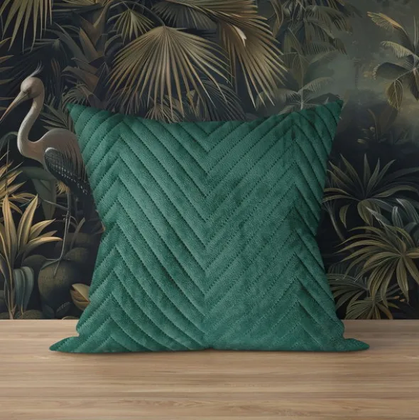 Poszewka 45 x 45 Jodełka Welurowa Caden 05