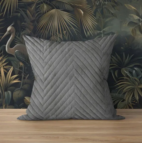 Poszewka 40 x 40 Jodełka Welurowa Caden 01