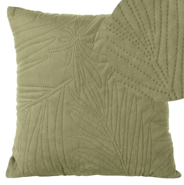 Poszewka 40 x 40 Pikowana Velvet Luiz4 J. Zieleń