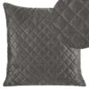 Poszewka 40 x 40 Pikowana Velvet Luiz3 Grafit