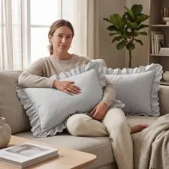 Poszewka 40 x 60 z Falbaną Luxury Jowita 07