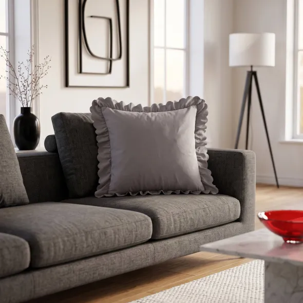 Poszewka 40 x 40 z Falbaną Luxury Jowita 06