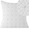 Poszewka Z Haftem Hazel 38 x 38 x 8 Jasnopopielaty