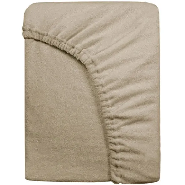 Prześcieradło Frotte z Gumką 032_C Jasny Beż 60x120