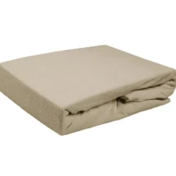 Prześcieradło Frotte z Gumką 032_C Jasny Beż 60x120