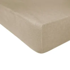 Prześcieradło Frotte z Gumką 032_C Jasny Beż 60x120