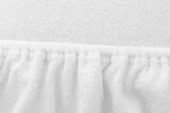 Prześcieradło Frotte z Gumką 001_D Biały 60x120