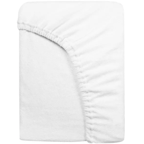 Prześcieradło Frotte z Gumką 001_D Biały 60x120