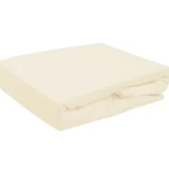 Prześcieradło Frotte z Gumką 018_D Ecru 70x140