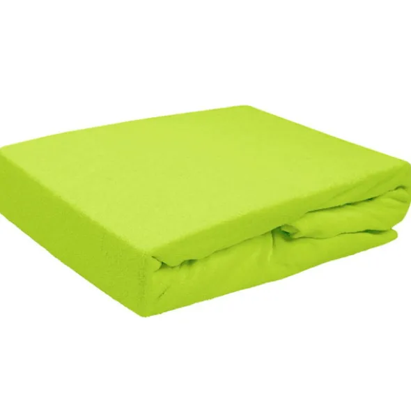 Prześcieradło Frotte z Gumką 052_D Limonka 60x120