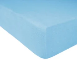 Prześcieradło Frotte z Gumką 027_D Niebieski 60x120