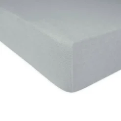Prześcieradło Frotte z Gumką 155_D Popiel 60x120