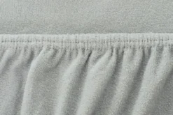 Prześcieradło Frotte z Gumką 155_D Popiel 60x120