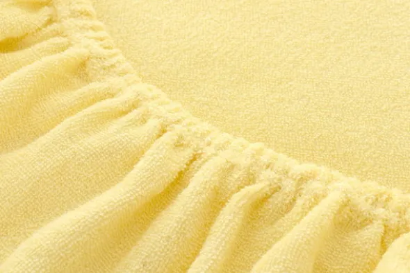 Prześcieradło Frotte z Gumką 004_D Słoneczny 80x180
