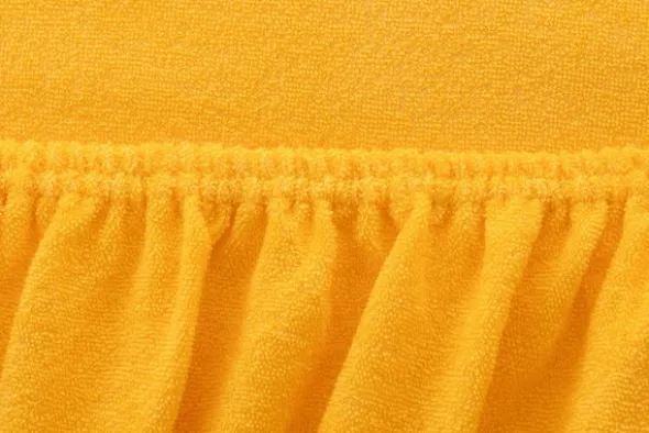 Prześcieradło Frotte z Gumką 007_D Żółty 60x120