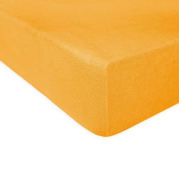 Prześcieradło Frotte z Gumką 007_D Żółty 60x120