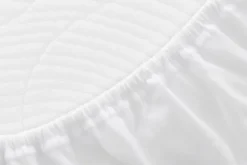 Prześcieradło Jersey z Gumką 001_D Biały 60x120