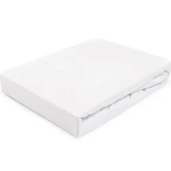 Prześcieradło Jersey z Gumką 001_D Biały 60x120