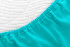 Prześcieradło Jersey z Gumką 011_D Turkusowy 60x120