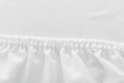 Prześcieradło Jersey z Gumką Tyrs 014 Biały 180x200