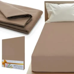 Prześcieradło 160 x 200 Bez Gum Bawełna Aloiso 82