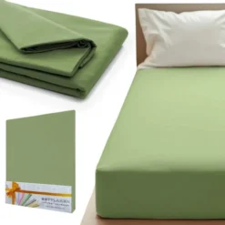 Prześcieradło 160 x 200 Bez Gum Bawełna Aloiso 40