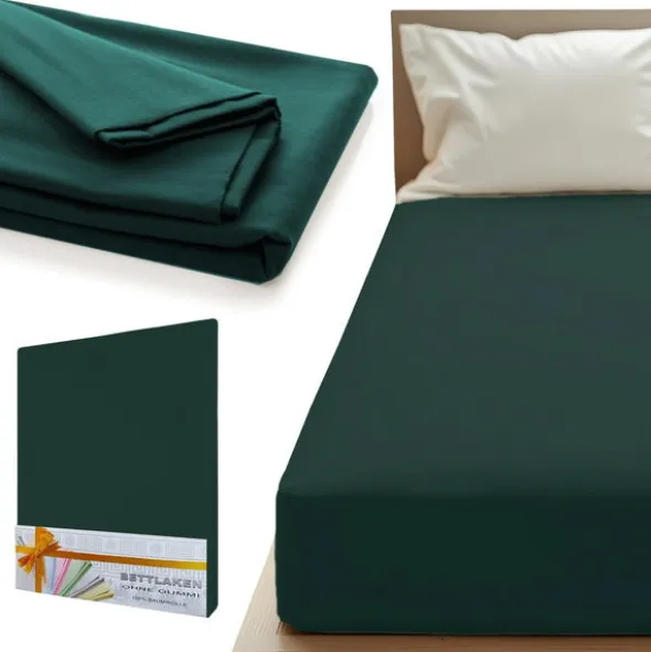 Prześcieradło 160 x 200 Bez Gum Bawełna Aloiso 74