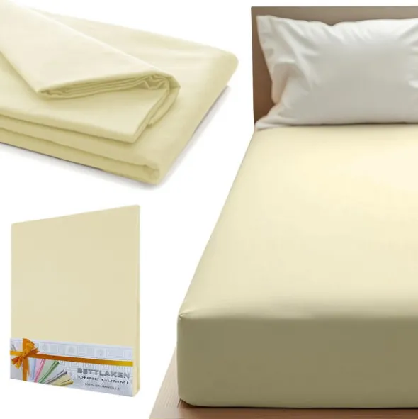 Prześcieradło 160 x 200 Bez Gum Bawełna Aloiso 38