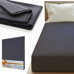 Prześcieradło 160 x 200 Bez Gum Bawełna Aloiso 19