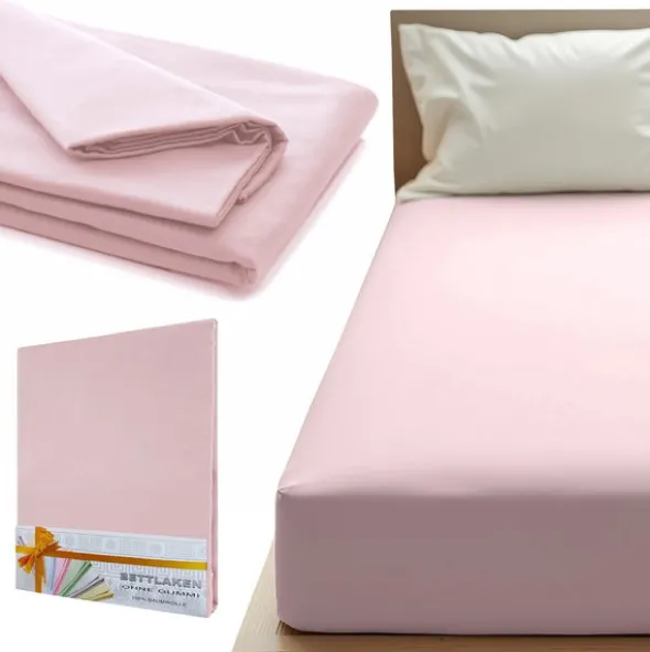 Prześcieradło 160 x 200 Bez Gum Bawełna Aloiso 08