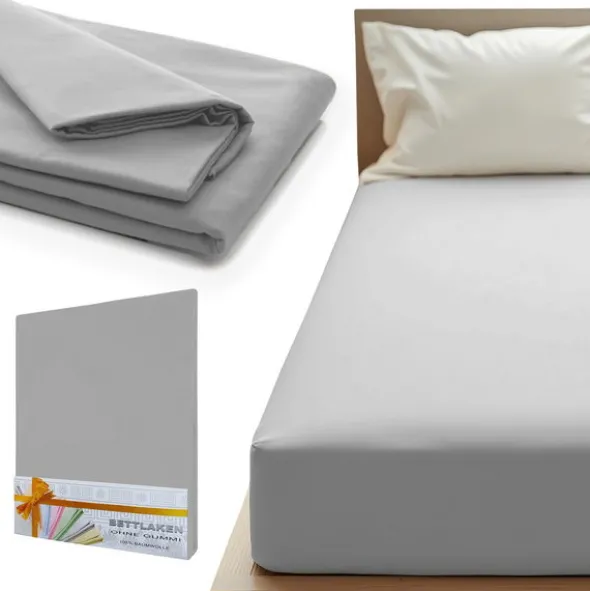 Prześcieradło 200 x 220 Bez Gum Bawełna Aloiso 57