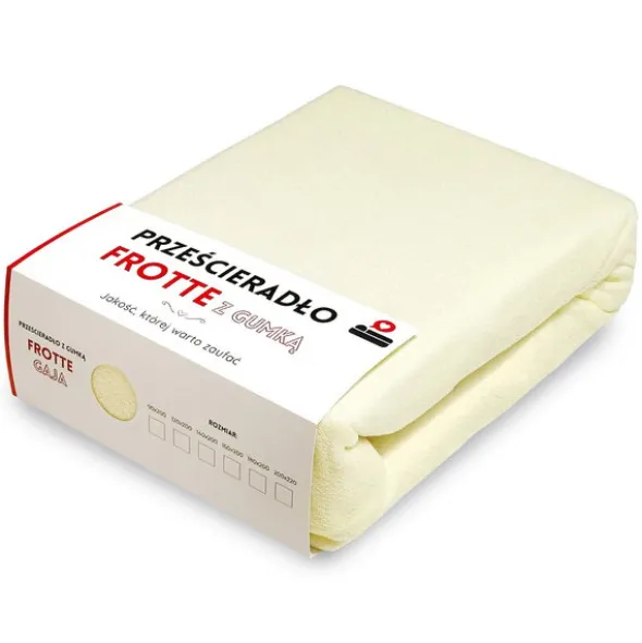 Prześcieradło 120 x 200 Frotte z Gumką Gaja 03