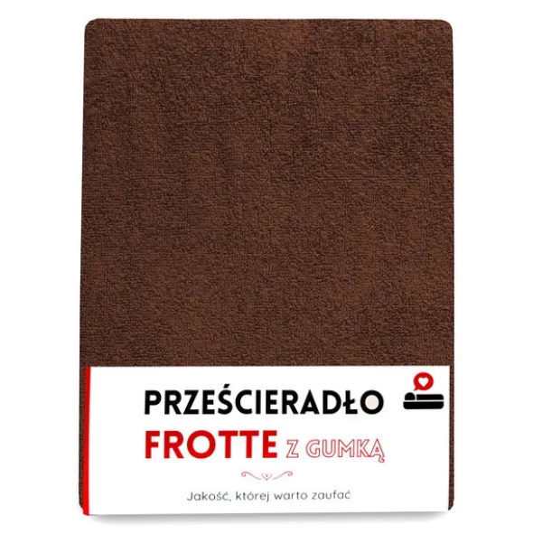 Prześcieradło 80 x 180 Frotte z Gumką Gaja 23