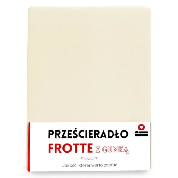 Prześcieradło 80 x 160 Frotte z Gumką Gaja 07