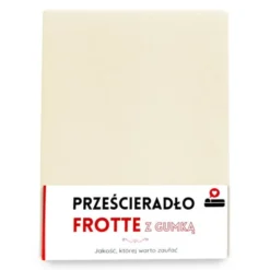 Prześcieradło 180 x 200 Frotte z Gumką Gaja 07