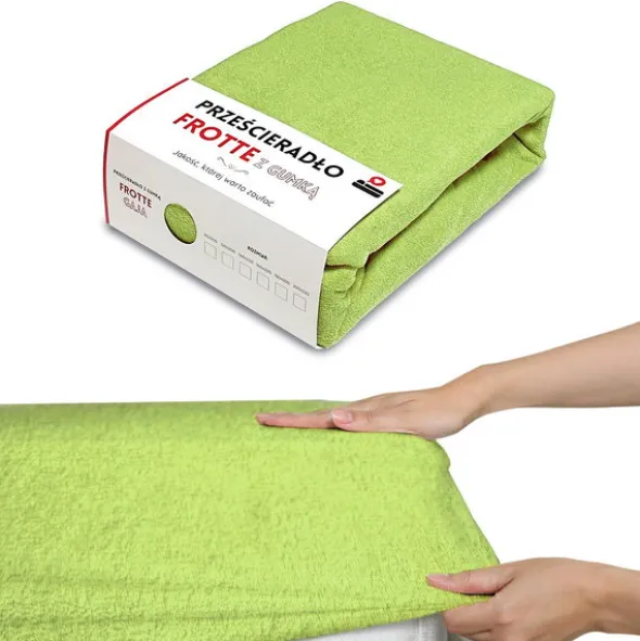 Prześcieradło 120 x 200 Frotte z Gumką Gaja 35