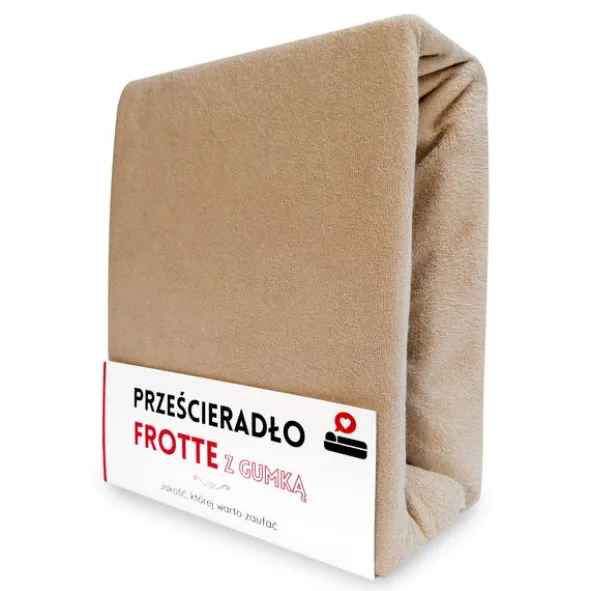 Prześcieradło 180 x 200 Frotte z Gumką Gaja 30