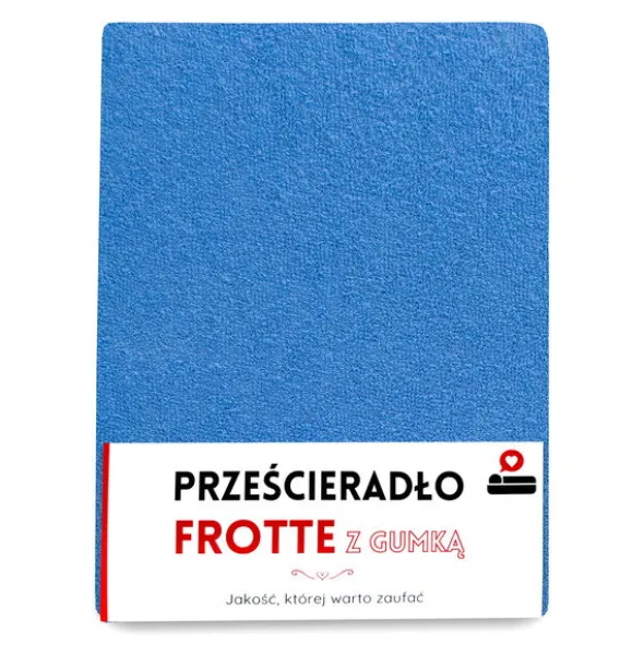 Prześcieradło 160 x 200 Frotte z Gumką Gaja 17
