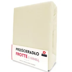 Prześcieradło 160 x 200 Frotte z Gumką Gaja 07