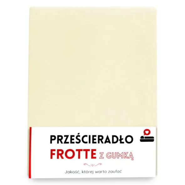 Prześcieradło 160 x 200 Frotte z Gumką Gaja 03