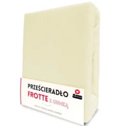 Prześcieradło 160 x 200 Frotte z Gumką Gaja 03